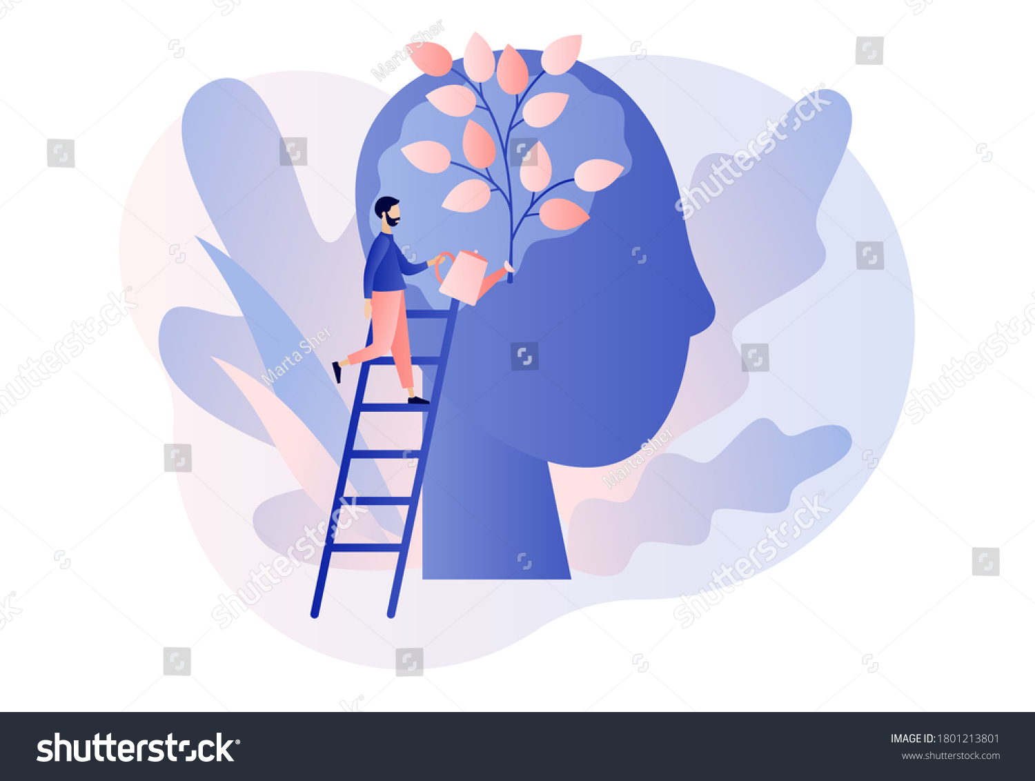 stock-vector-personal-growth-tiny-man-watering-that-growing-plant-from-the-brain-as-metaphor-growth-personality-1801213801